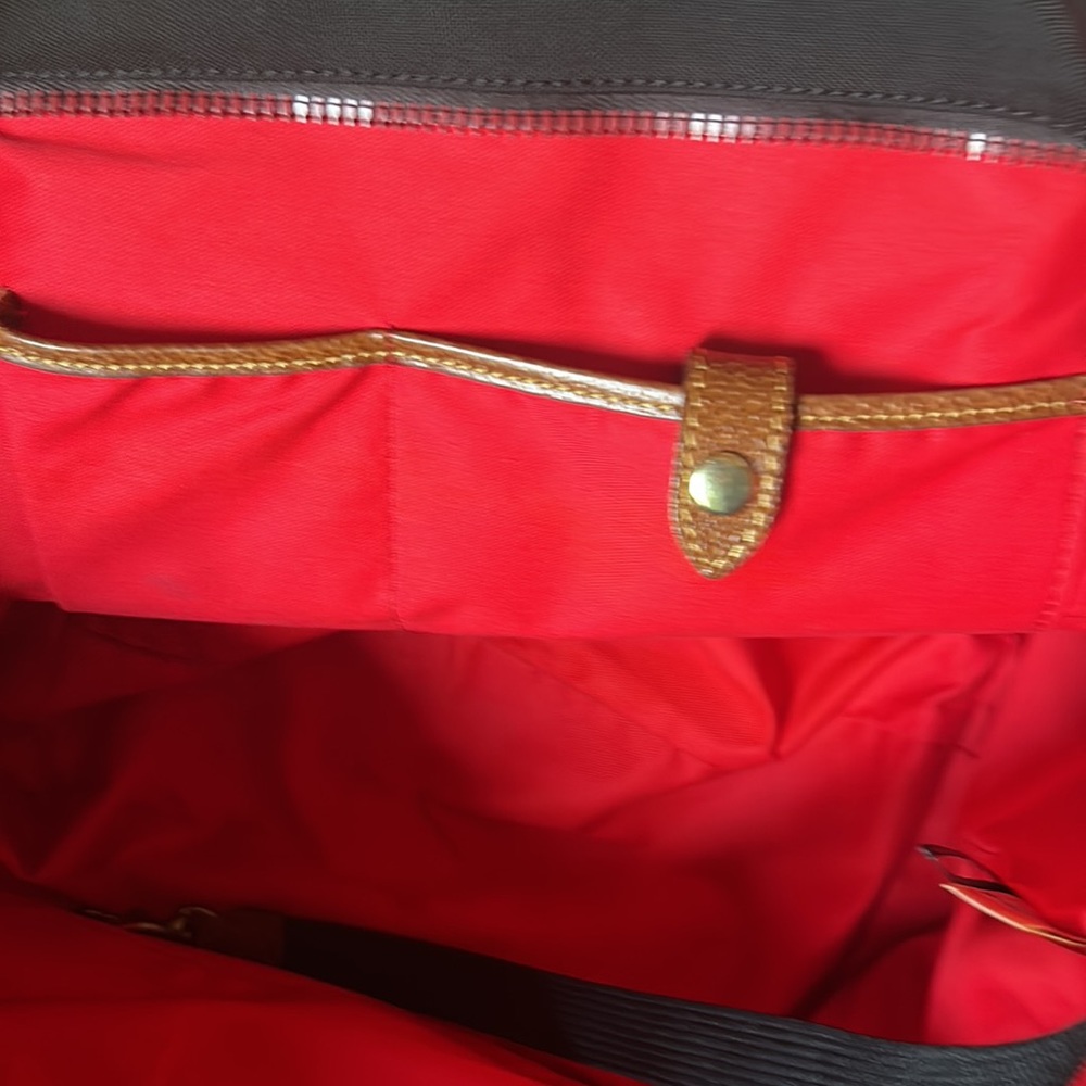 Dooney & Bourke Nylon and leather large shopper tote - Picture 4 of 7
